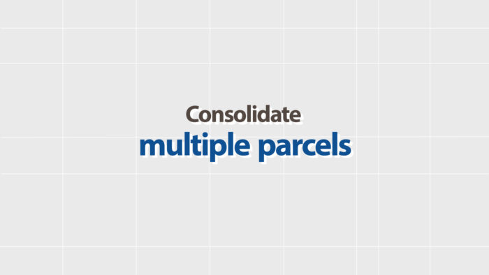 Consolidate multiple parcels for collection